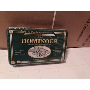 Dominoes The Woodbridge Collection 55 Shiny Dominos New Sealed Canister
